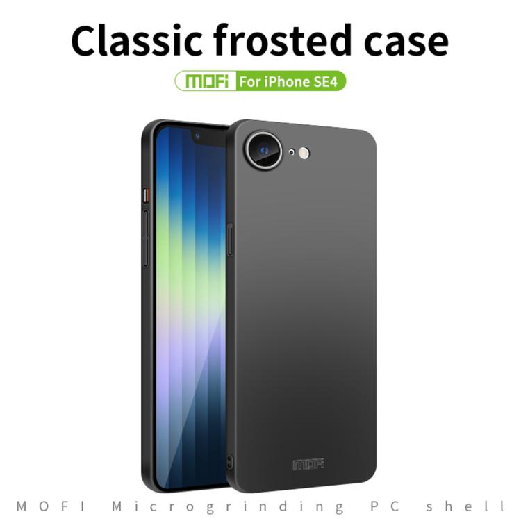 For iPhone 16e MOFI Frosted PC Ultra-thin Hard Phone Case(Gold) - iPhone 16e Cases by MOFI | Online Shopping South Africa | PMC TechLife | Buy Now Pay Later Mobicred