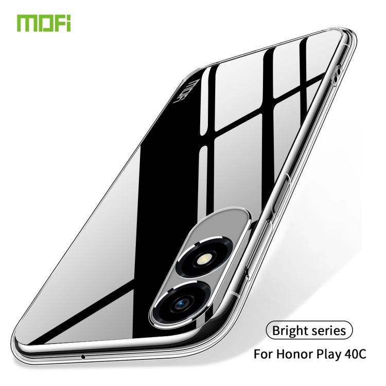 For Honor Play 40C / X5 Plus MOFI Ming Series Ultra-thin TPU Phone Case(Transparent) - Honor Cases by MOFI | Online Shopping South Africa | PMC Jewellery