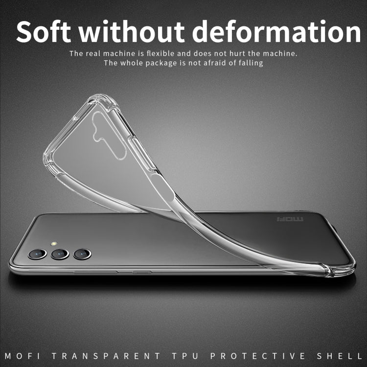 For Samsung Galaxy S23 FE 5G MOFI Ming Series Ultra-thin TPU Phone Case(Transparent) - Galaxy S23 FE 5G Cases by MOFI | Online Shopping South Africa | PMC Jewellery