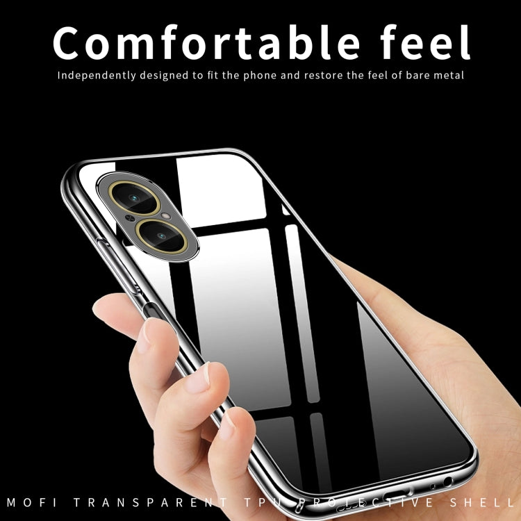 For Realme C67 4G MOFI Ming Series Ultra-thin TPU Phone Case(Transparent) - C67 Cases by MOFI | Online Shopping South Africa | PMC Jewellery