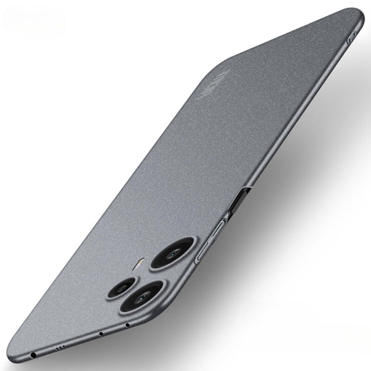 For Xiaomi Redmi Note 12 Turbo /Poco F5 5G MOFI Fandun Series Frosted PC Ultra-thin All-inclusive Phone Case(Gray) - Xiaomi Cases by MOFI | Online Shopping South Africa | PMC Jewellery