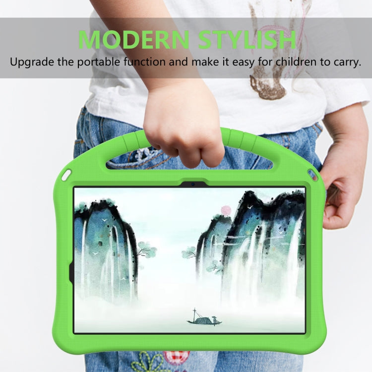 For Samsung Galaxy Tab S10 EVA Shockproof Tablet Case with Holder(Green) - Tab S10 Cases by PMC Jewellery | Online Shopping South Africa | PMC Jewellery | Buy Now Pay Later Mobicred