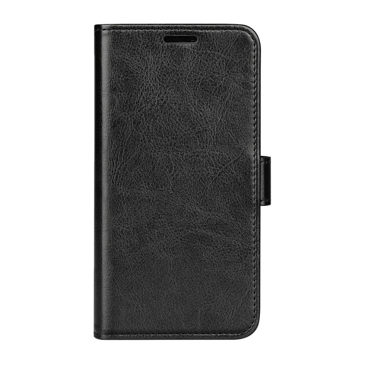 For Motorola Moto G Power 5G 2024 R64 Texture Horizontal Flip Leather Phone Case(Black) - Motorola Cases by PMC Jewellery | Online Shopping South Africa | PMC Jewellery | Buy Now Pay Later Mobicred