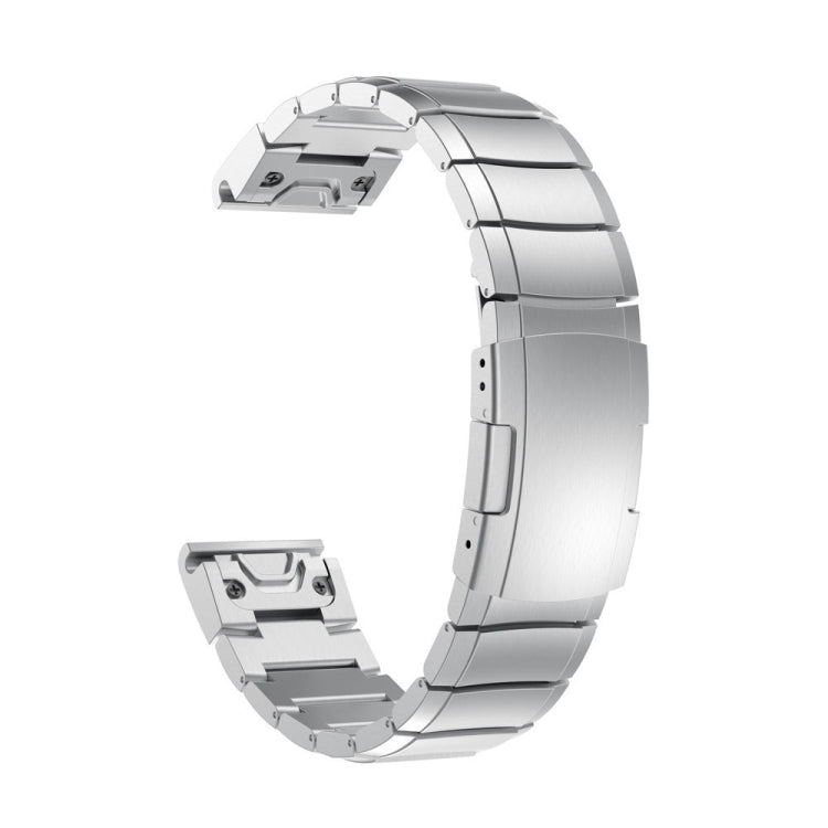 For Garmin Epix Gen 2 22mm Titanium Alloy Quick Release Watch Band(Sliver) - Watch Bands by PMC TechLife | Online Shopping South Africa | PMC TechLife