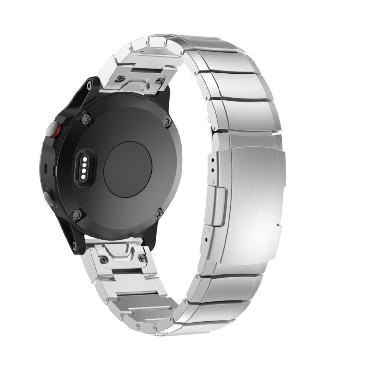 For Garmin Fenix 7 Titanium Alloy Quick Release 22mm Watch Band(Sliver) - free shipping - PMC TechLife - Order now!