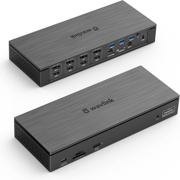 Wavlink UG69PD8 100W PD 18 in 1 Type-C Dock Compatible Type-C Universal Docking Station, Plug:AU Plug - free shipping - PMc TechLife - Order now!