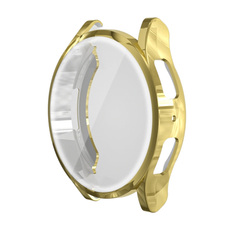 For Samsung Galaxy Watch 6 44mm Fully Enclosed TPU Watch Protective Case(Gold) - Watch Cases by PMC Jewellery | Online Shopping South Africa | PMC Jewellery