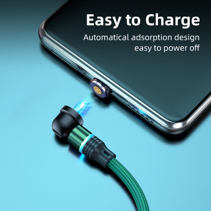 ENKAY 3 in 1 3A USB to Type-C / 8 Pin / Micro USB Magnetic 540 Degrees Rotating Fast Charging Cable, Length:2m(Red) - Charging Cable & Head by ENKAY | Online Shopping South Africa | PMC Jewellery | Buy Now Pay Later Mobicred