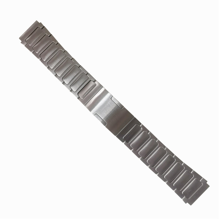 For Samsung Gear S3 Frontier 22mm I-Shaped Titanium Alloy Watch Band(Sliver) - Watch Bands by PMC Jewellery | Online Shopping South Africa | PMC Jewellery