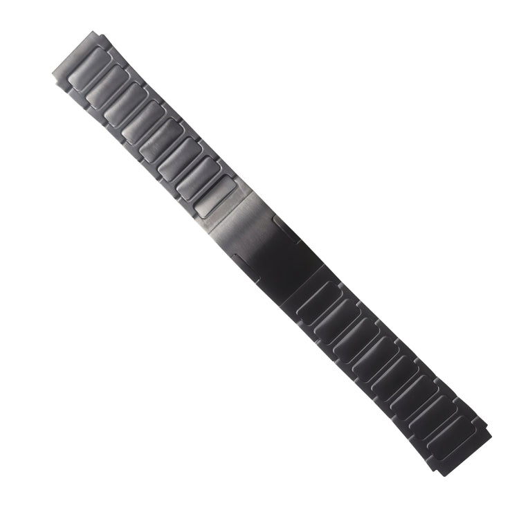 For Garmin Forerunner 265 22mm I-Shaped Titanium Alloy Watch Band(Grey) - Watch Bands by PMC TechLife | Online Shopping South Africa | PMC TechLife