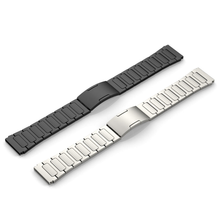 For Garmin Venu 2 22mm I-Shaped Titanium Alloy Watch Band(Grey) - Watch Bands by PMC Jewellery | Online Shopping South Africa | PMC Jewellery