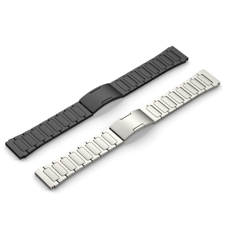 For Xiaomi Watch S1 Active 22mm I-Shaped Titanium Alloy Watch Band(Grey) - Watch Bands by PMC TechLife | Online Shopping South Africa | PMC TechLife | Buy Now Pay Later Mobicred