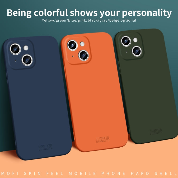 For iPhone 14 MOFI Qin Series Skin Feel All-inclusive PC Phone Case(Green) - free shipping - PMC TechLife - Order now!