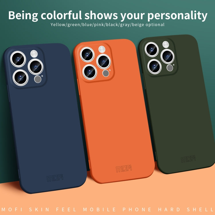For iPhone 14 Pro Max MOFI Qin Series Skin Feel All-inclusive PC Phone Case(Black) - iPhone 14 Pro Max Cases by MOFI | Online Shopping South Africa | PMC TechLife | Buy Now Pay Later Mobicred