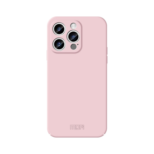 For iPhone 14 Pro MOFI Qin Series Skin Feel All-inclusive PC Phone Case(Pink) - iPhone 14 Pro Cases by MOFI | Online Shopping South Africa | PMC Jewellery