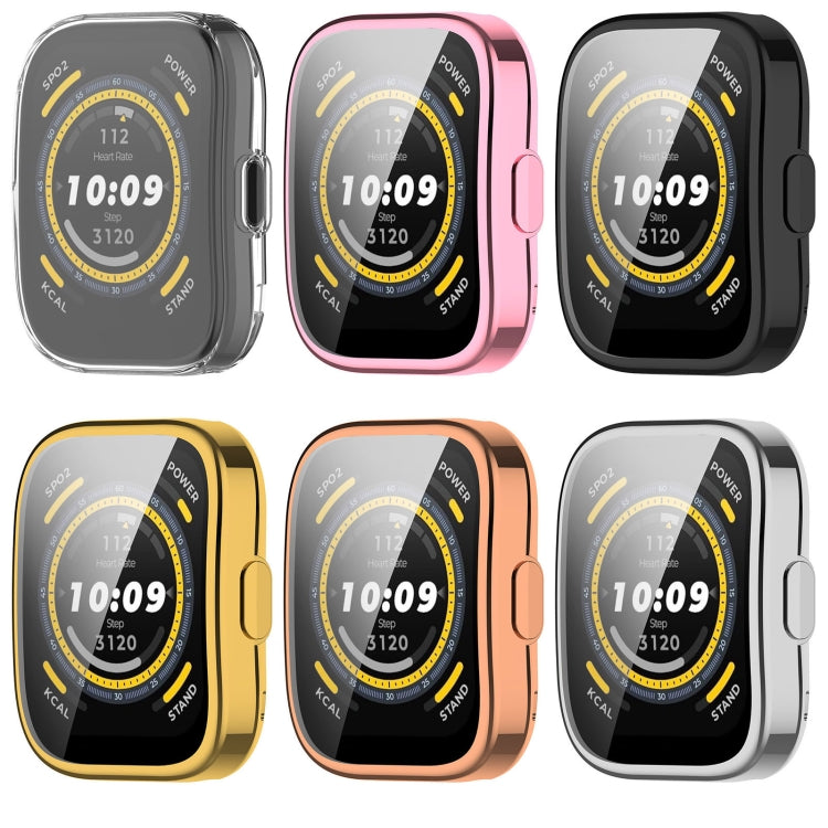 For Amazfit Bip 5 All-Inclusive TPU Protective Case(Gold) - Watch Cases by PMC Jewellery | Online Shopping South Africa | PMC Jewellery