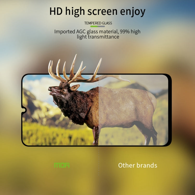 For Huawei Enjoy 70z MOFI 9H 2.5D Full Screen Tempered Glass Film(Black) - Huawei Tempered Glass by MOFI | Online Shopping South Africa | PMC Jewellery