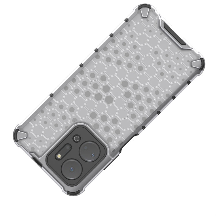 For Honor X7A Shockproof Honeycomb Phone Case(Green) - Honor Cases by PMC Jewellery | Online Shopping South Africa | PMC Jewellery