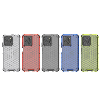 For Honor X7A Shockproof Honeycomb Phone Case(Green) - Honor Cases by PMC Jewellery | Online Shopping South Africa | PMC Jewellery