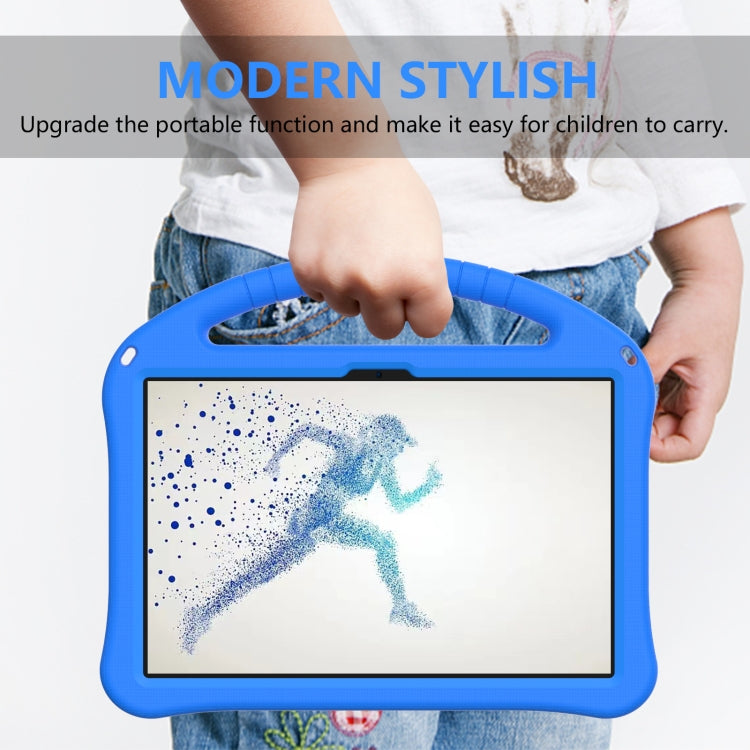 For Lenovo Tab M10 5G 2023 EVA Shockproof Tablet Case with Holder(Blue) - Lenovo by PMC TechLife | Online Shopping South Africa | PMC TechLife | Buy Now Pay Later Mobicred