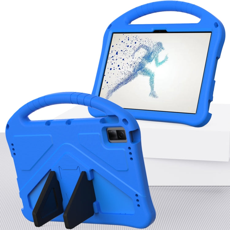 For Lenovo Tab M10 5G 2023 EVA Shockproof Tablet Case with Holder(Blue) - Lenovo by PMC TechLife | Online Shopping South Africa | PMC TechLife | Buy Now Pay Later Mobicred