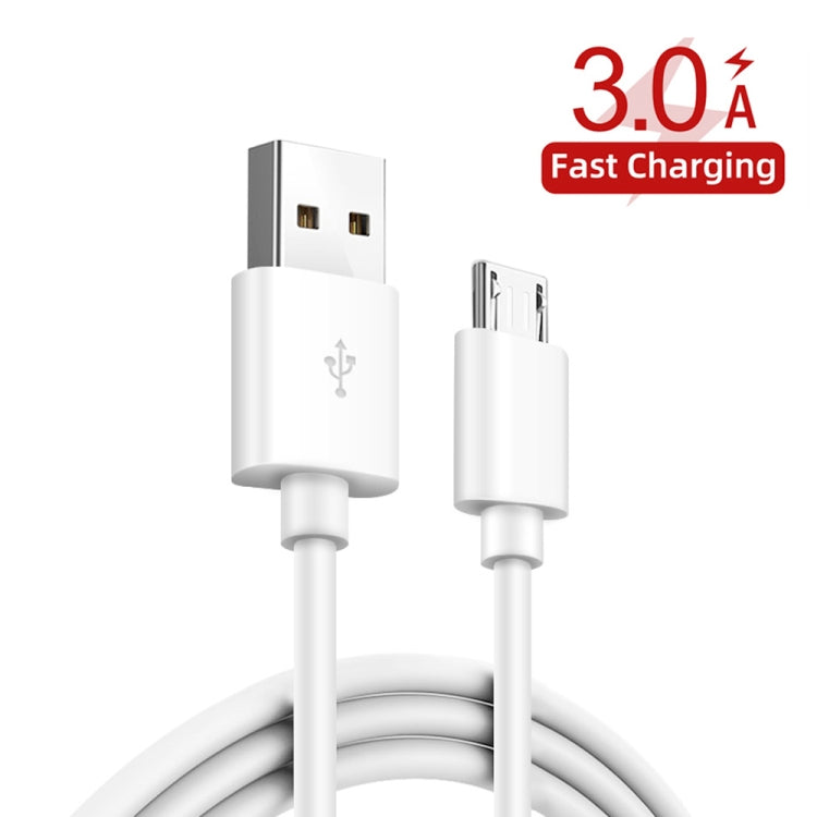 PD30W USB-C / Type-C + QC3.0 USB Charger with 1m USB to Micro USB Data Cable, AU Plug(White) - free shipping - PMC TechLife - Order now!