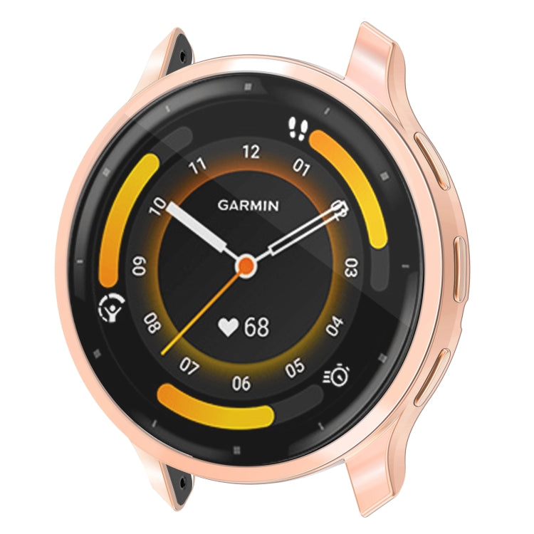 For Garmin Venu 3 TPU All-Inclusive Watch Protective Case(Rose Gold) - Watch Cases by PMC TechLife | Online Shopping South Africa | PMC TechLife