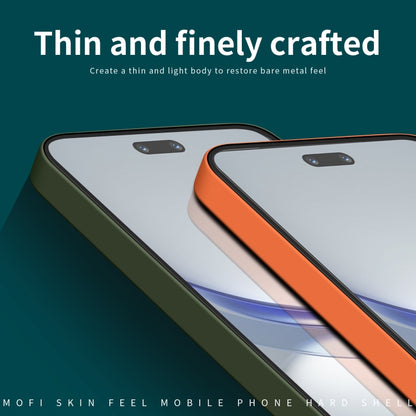 For Huawei Nova 12 Pro / 12 Ultra MOFI Qin Series Skin Feel All-inclusive PC Phone Case(Orange) - Huawei Cases by MOFI | Online Shopping South Africa | PMC Jewellery