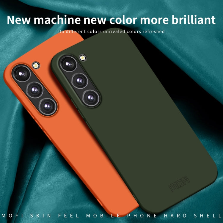 For Samsung Galaxy A54 5G MOFI Qin Series Skin Feel All-inclusive PC Phone Case(Orange) - Galaxy Phone Cases by MOFI | Online Shopping South Africa | PMC Jewellery