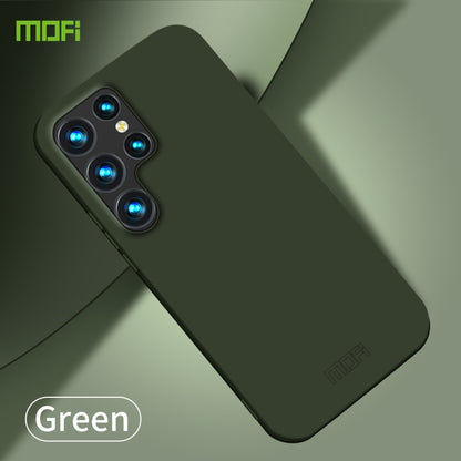 For Samsung Galaxy S23 Ultra 5G MOFI Qin Series Skin Feel All-inclusive PC Phone Case(Green) - Galaxy S23 Ultra 5G Cases by MOFI | Online Shopping South Africa | PMC Jewellery