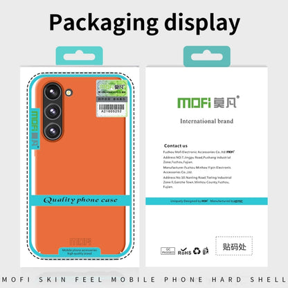 For Samsung Galaxy S24 Ultra 5G MOFI Qin Series Skin Feel All-inclusive PC Phone Case(Blue) - Galaxy S24 Ultra 5G Cases by MOFI | Online Shopping South Africa | PMC Jewellery