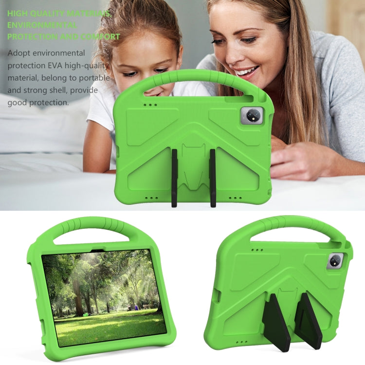 For Teclast M40 Pro 2023 EVA Shockproof Tablet Case with Holder(Green) - Teclast by PMC TechLife | Online Shopping South Africa | PMC TechLife | Buy Now Pay Later Mobicred