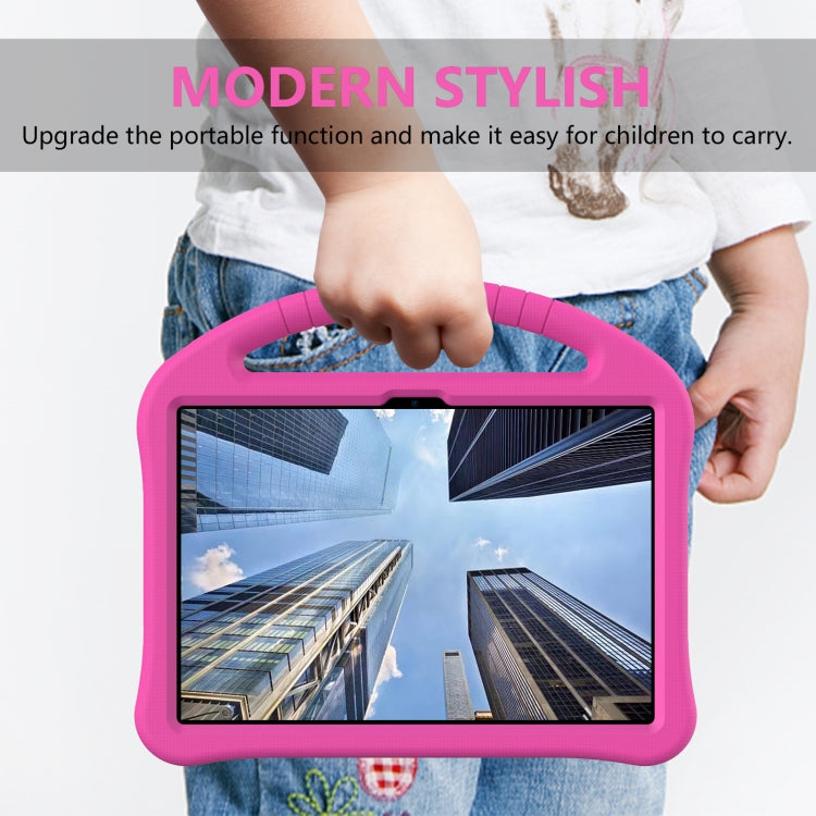 For Teclast M40 Pro 2023 EVA Shockproof Tablet Case with Holder(Rose Red) - Teclast by PMC TechLife | Online Shopping South Africa | PMC TechLife | Buy Now Pay Later Mobicred