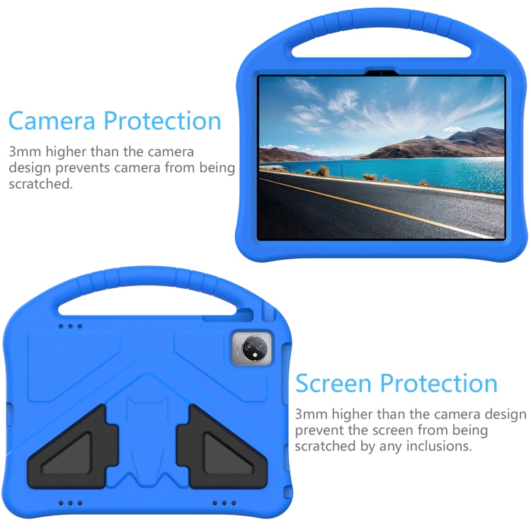 For Blackview Tab 8 WiFi 10.1 2023 EVA Shockproof Tablet Case with Holder(Blue) - Others by PMC TechLife | Online Shopping South Africa | PMC TechLife