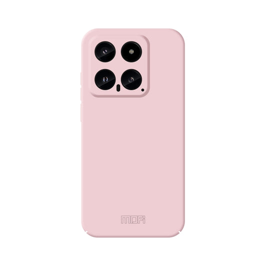 For Xiaomi 14 MOFI Qin Series Skin Feel All-inclusive PC Phone Case(Pink) - 14 Cases by MOFI | Online Shopping South Africa | PMC Jewellery