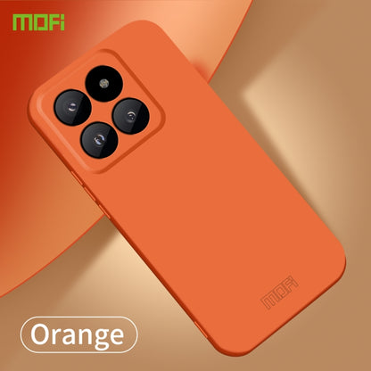 For Xiaomi 14 Pro MOFI Qin Series Skin Feel All-inclusive PC Phone Case(Orange) - 14 Pro Cases by MOFI | Online Shopping South Africa | PMC Jewellery