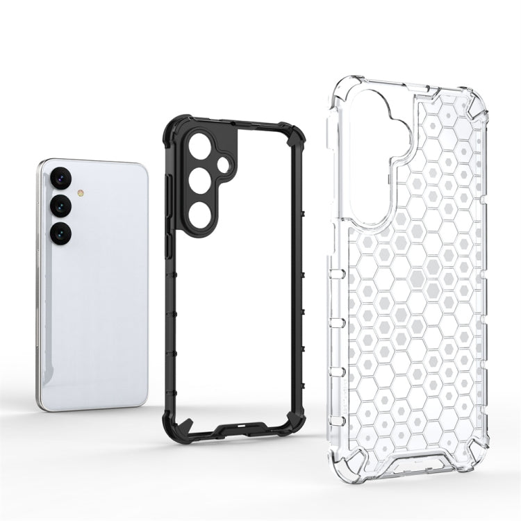 For Samsung Galaxy S24+ 5G Shockproof Honeycomb Phone Case(White) - Galaxy S24+ 5G Cases by PMC Jewellery | Online Shopping South Africa | PMC Jewellery