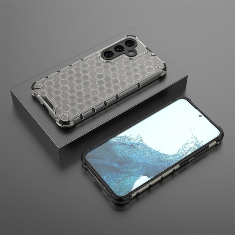 For Samsung Galaxy S24 5G Shockproof Honeycomb Phone Case(Black) - Galaxy S24 5G Cases by PMC TechLife | Online Shopping South Africa | PMC TechLife