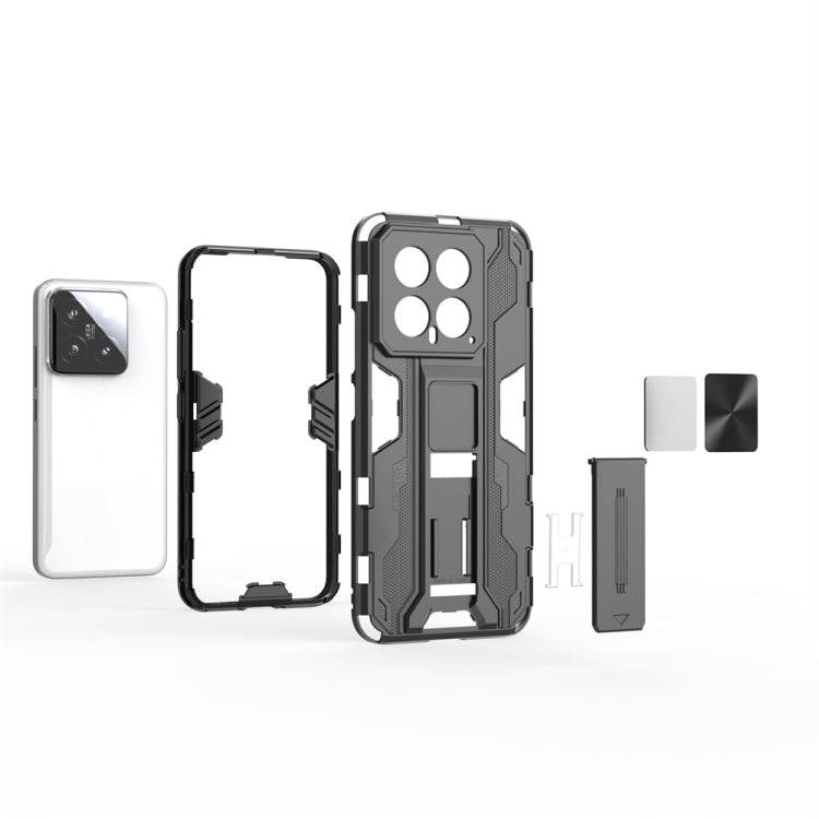 For Xiaomi 14 Supersonic Armor PC Hybrid TPU Phone Case(Green) - 14 Cases by PMC TechLife | Online Shopping South Africa | PMC TechLife | Buy Now Pay Later Mobicred