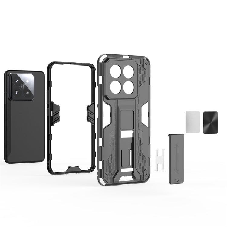 For Xiaomi 14 Pro Supersonic Armor PC Hybrid TPU Phone Case(Red) - 14 Pro Cases by PMC TechLife | Online Shopping South Africa | PMC TechLife | Buy Now Pay Later Mobicred
