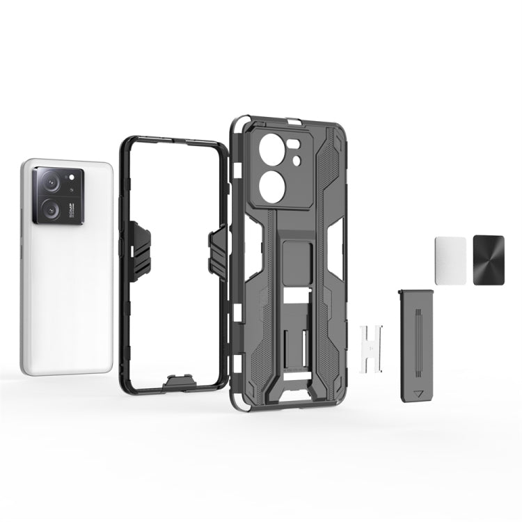 For Xiaomi 13T Supersonic Armor PC Hybrid TPU Phone Case(Grey) - free shipping - PMC TechLife - Order now!