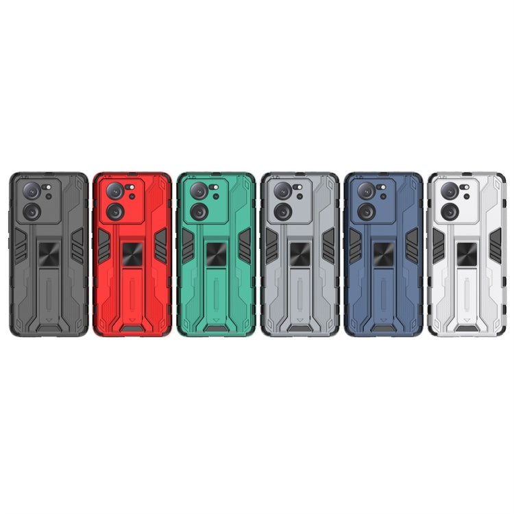For Xiaomi 13T Supersonic Armor PC Hybrid TPU Phone Case(Grey) - free shipping - PMC TechLife - Order now!