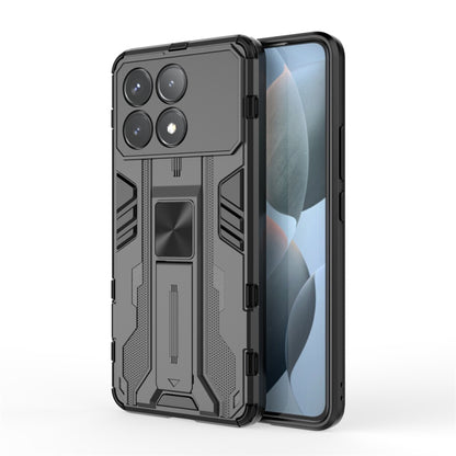 For Redmi K70 Pro Supersonic Armor PC Hybrid TPU Phone Case(Black) - K70 Pro Cases by PMC Jewellery | Online Shopping South Africa | PMC Jewellery | Buy Now Pay Later Mobicred