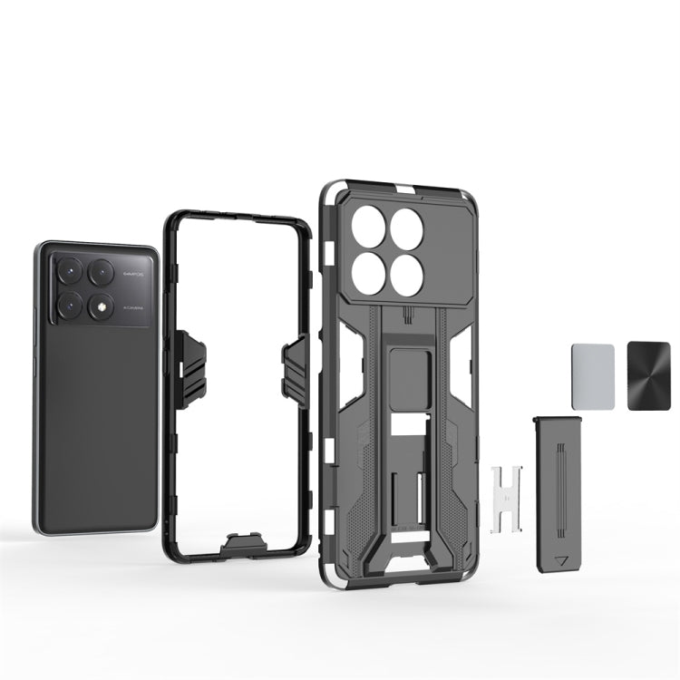 For Redmi K70E Supersonic Armor PC Hybrid TPU Phone Case(Blue) - Xiaomi Cases by PMC TechLife | Online Shopping South Africa | PMC TechLife | Buy Now Pay Later Mobicred
