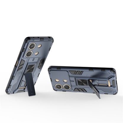 For Redmi Note 13R Pro Supersonic Armor PC Hybrid TPU Phone Case(Blue) - Xiaomi Cases by PMC Jewellery | Online Shopping South Africa | PMC Jewellery | Buy Now Pay Later Mobicred