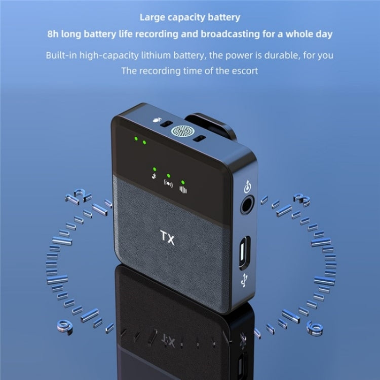 SX31 3 in 1 Collar Clip Wireless Noise Reduction Microphone - Microphone by PMC TechLife | Online Shopping South Africa | PMC TechLife | Buy Now Pay Later Mobicred