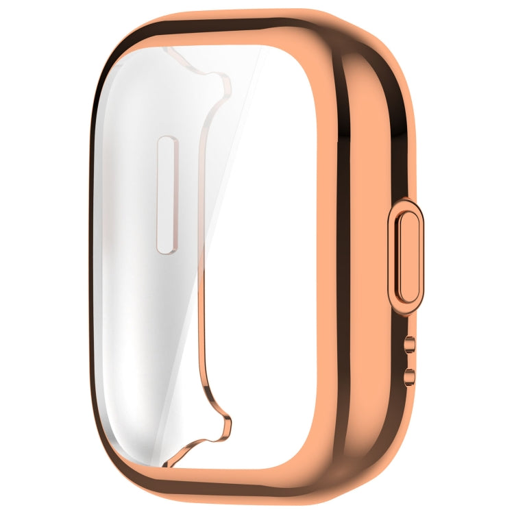 For Amazfit Active A2211 TPU All-Inclusive Watch Protective Case(Rose Gold) - Watch Cases by PMC Jewellery | Online Shopping South Africa | PMC Jewellery