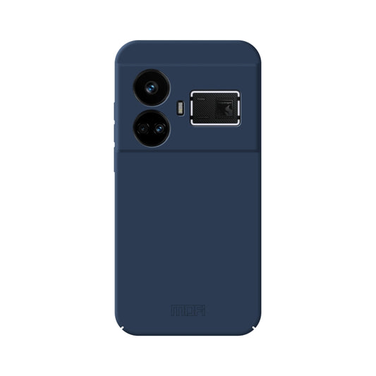 For Realme GT5 MOFI Qin Series Skin Feel All-inclusive PC Phone Case(Blue) - Realme Cases by MOFI | Online Shopping South Africa | PMC Jewellery