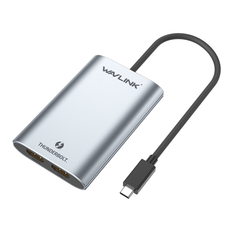 WAVLINK WL-UTA02H Multi-Screen Extender Converter Thunderbolt 3 to Dual HDMI Adapter - free shipping - PMC Jewellery - Order now!