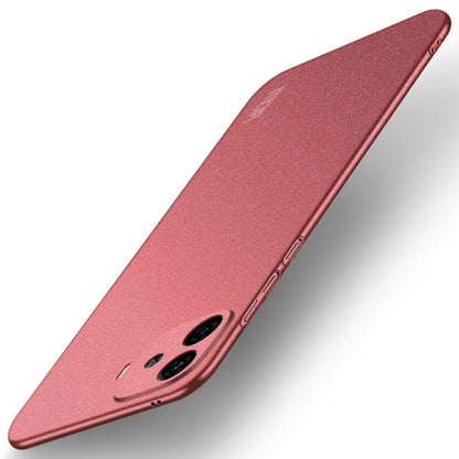 For vivo iQOO Z9 Turbo / iQOO Z9 MOFI Fandun Series Frosted PC Ultra-thin All-inclusive Phone Case(Red) - vivo Cases by MOFI | Online Shopping South Africa | PMC Jewellery | Buy Now Pay Later Mobicred